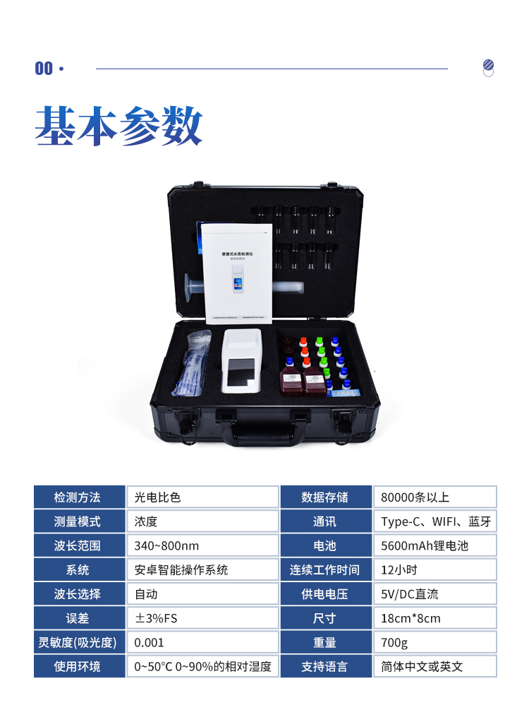 余氯总氯二氧化氯臭氧检测仪